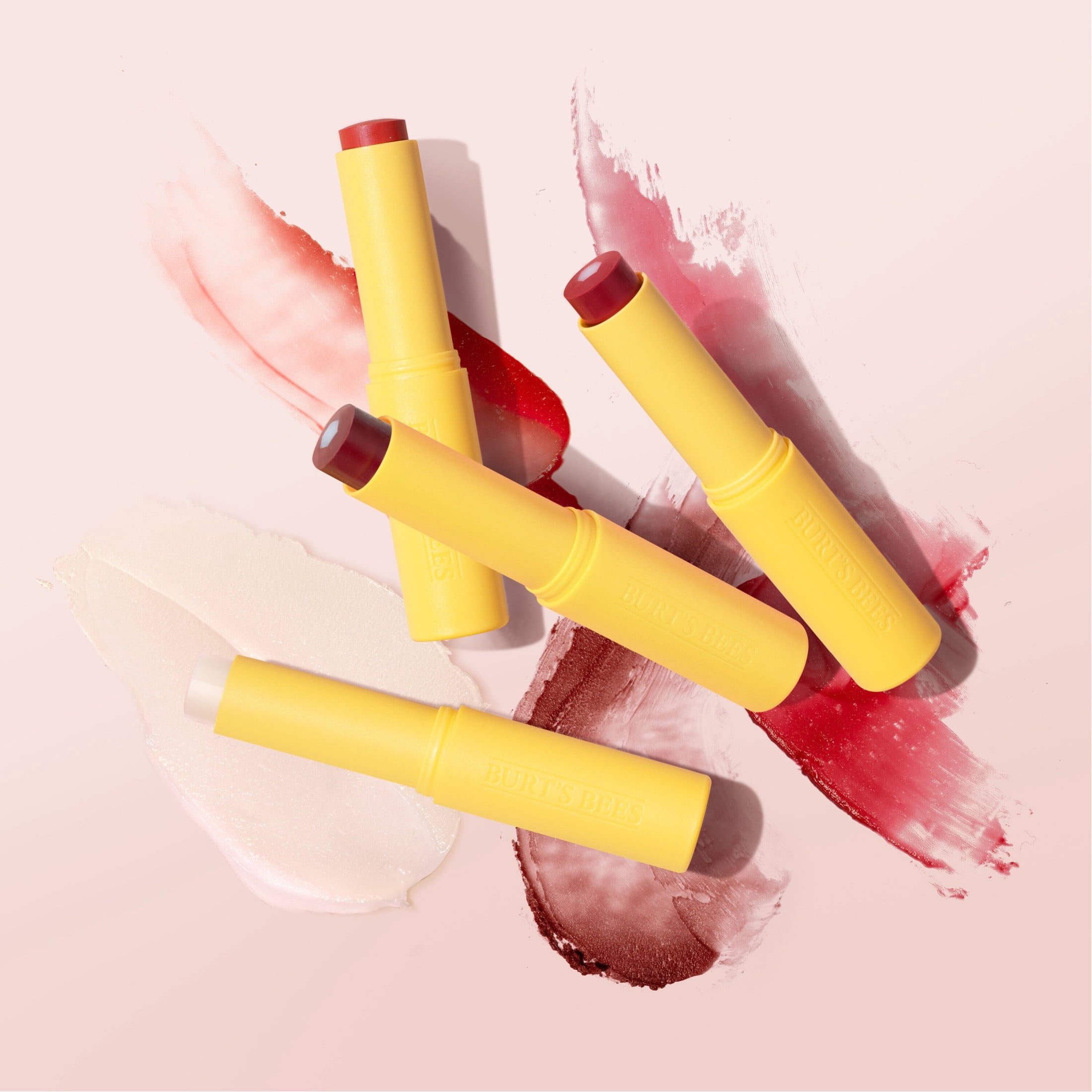 Burt's Bees Rose Knows Tinted Boosted Lip Balm, Natural Origin Lip Care, Moisturizing Lip Balm for Dry Lips, 1 Tube, 0.16 oz.
