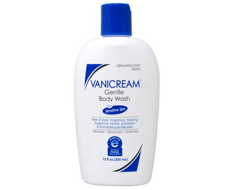 5 Pack - Vanicream, Gentle Body Wash, For Sensitive Skin, Fragrance Free, 12 fl oz (355 ml)