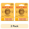 (2 pack) Burt's Bees 100% Natural Origin Moisturizing Beeswax Lip Balm, Peppermint, 1-Pack, 0.15 oz