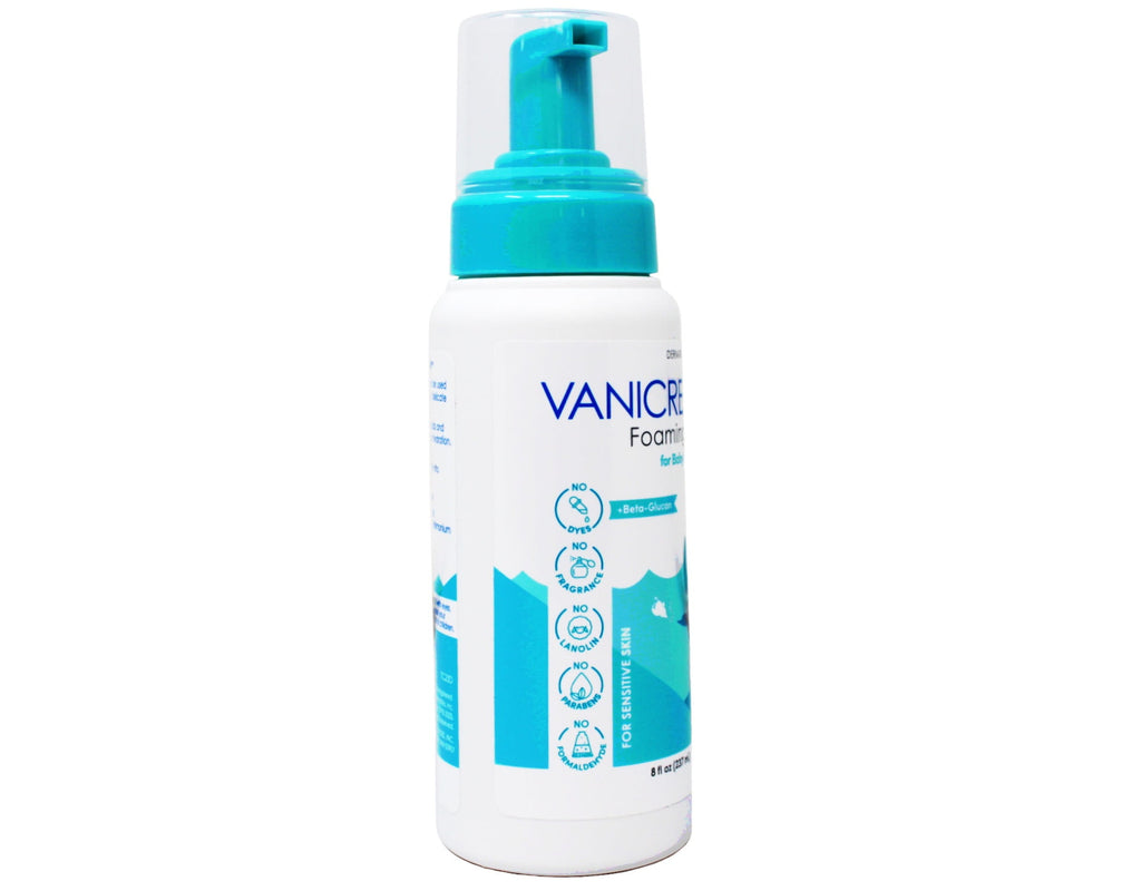 4 Pack - Vanicream Foaming Wash for Baby - 8oz - Formulated Without Common Irritants for Those with Sensitive Skin