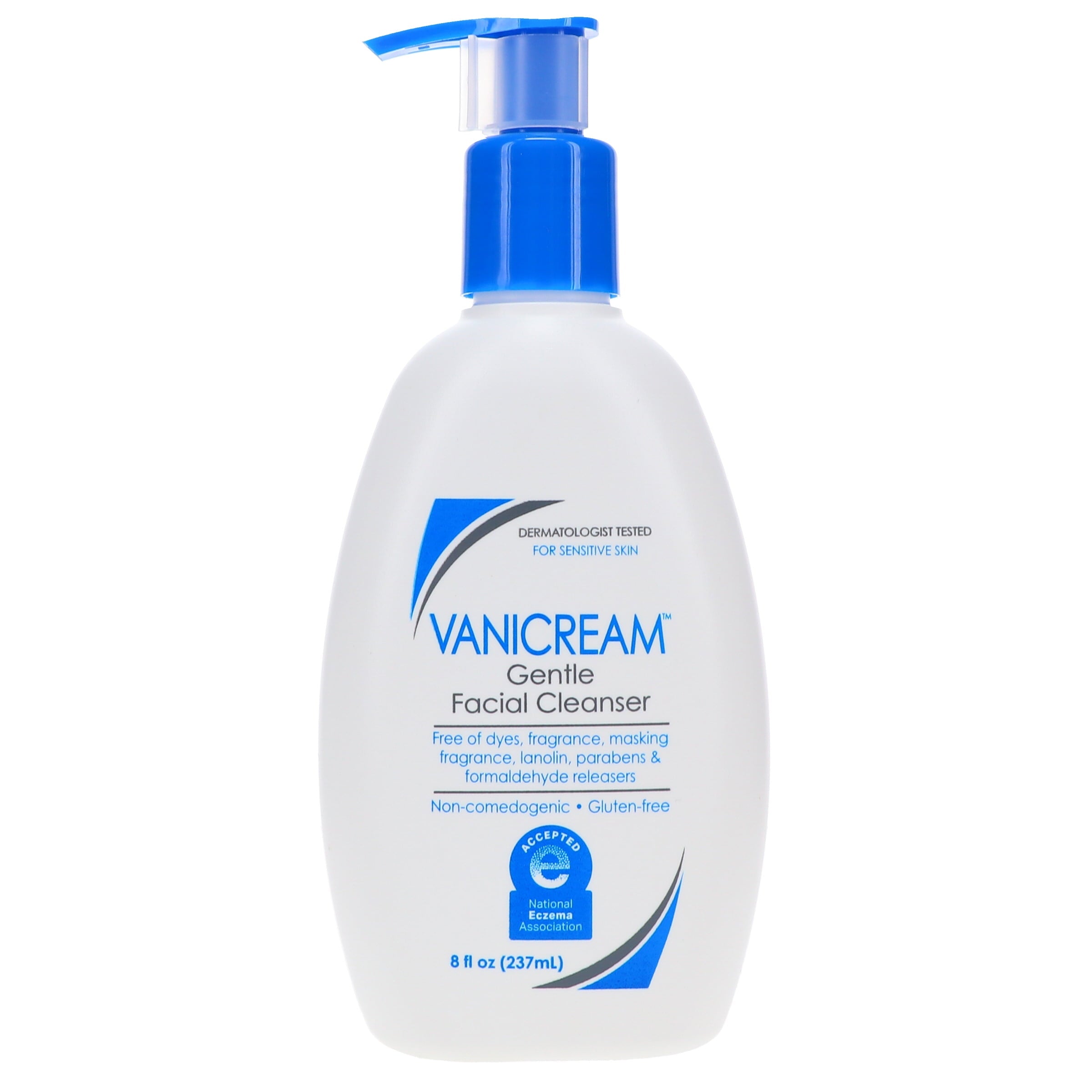Vanicream Gentle Facial Cleanser for Sensitive Skin, 8 fl oz
