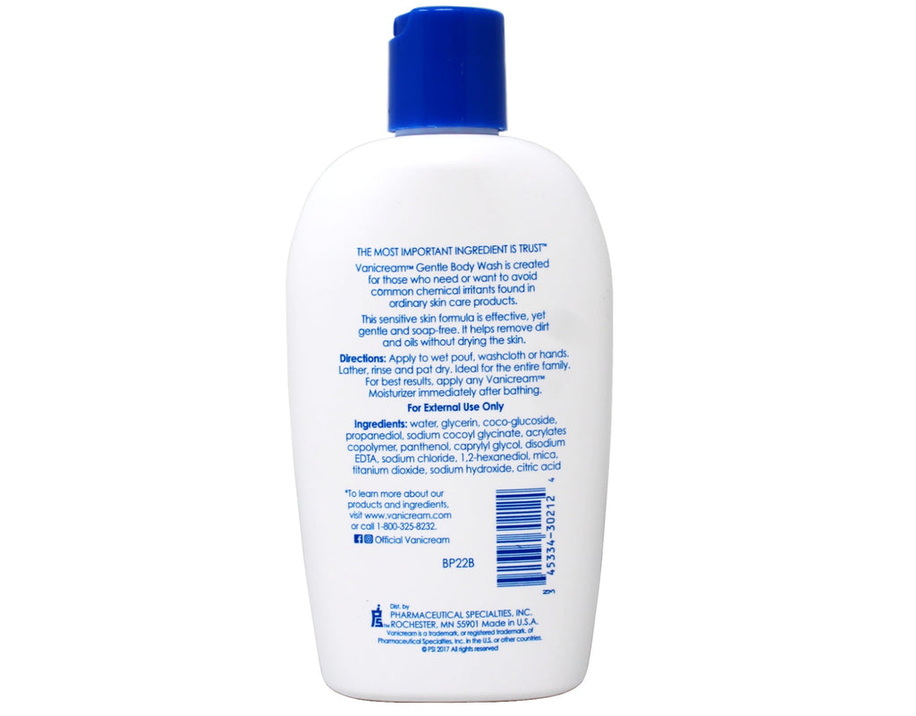 3 Pack - Vanicream, Gentle Body Wash, For Sensitive Skin, Fragrance Free, 12 fl oz (355 ml)