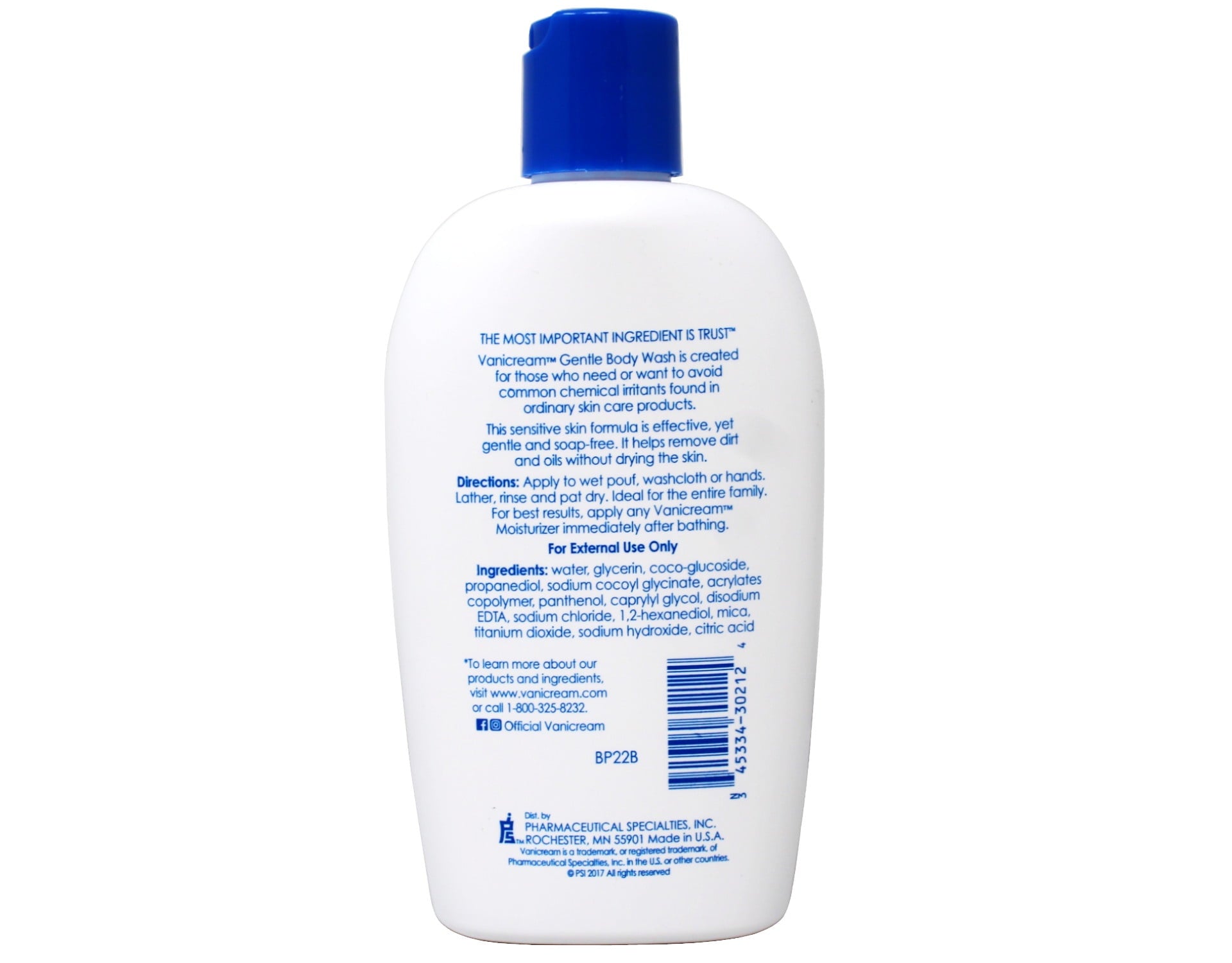 3 Pack - Vanicream, Gentle Body Wash, For Sensitive Skin, Fragrance Free, 12 fl oz (355 ml)