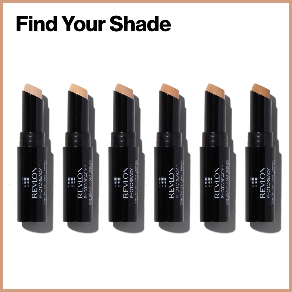 Revlon PhotoReady Stick Concealer Makeup, Medium Coverage, Deep, 0.11 oz
