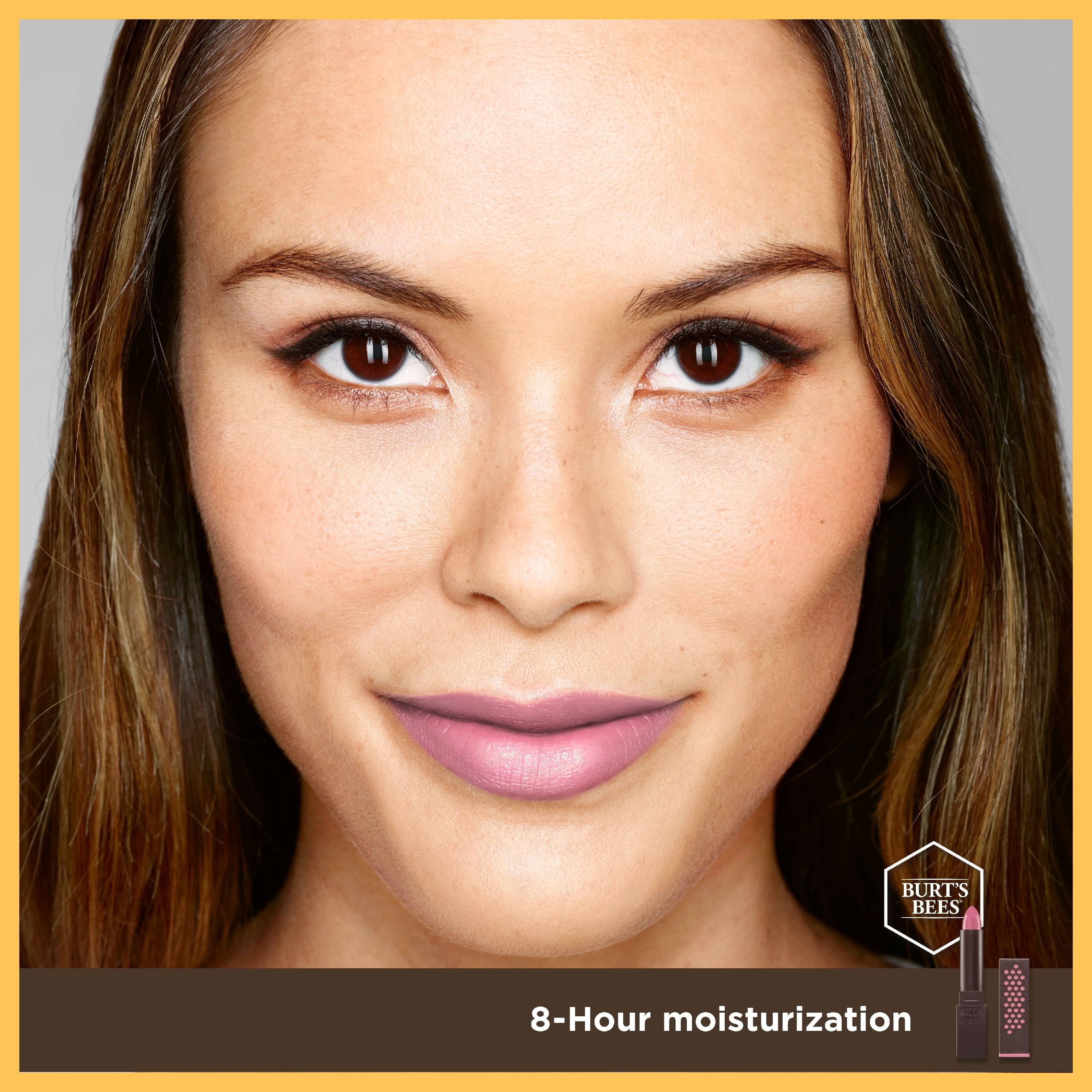 Burt's Bees 100% Natural Moisturizing Lipstick, Iced Iris - 1 Tube