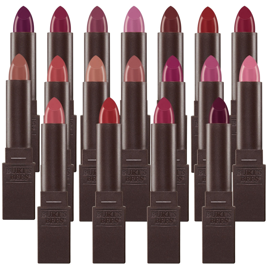 Burts Bees 100% Natural Moisturizing Lipstick, Crimson Coast - 1 Tube