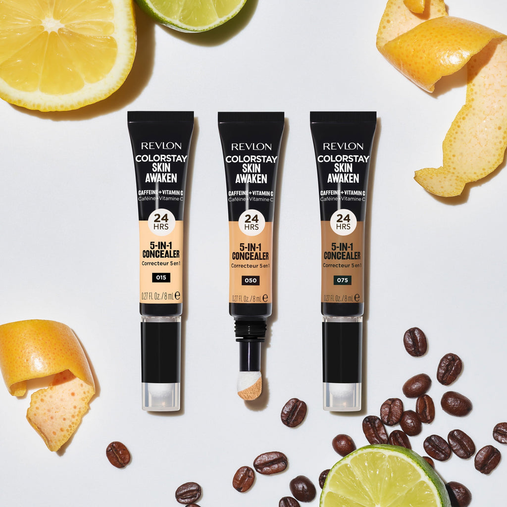 Revlon ColorStay Skin Awaken Cream Concealer Makeup, Longwear, 003 Cool Ivory, 0.27 fl oz