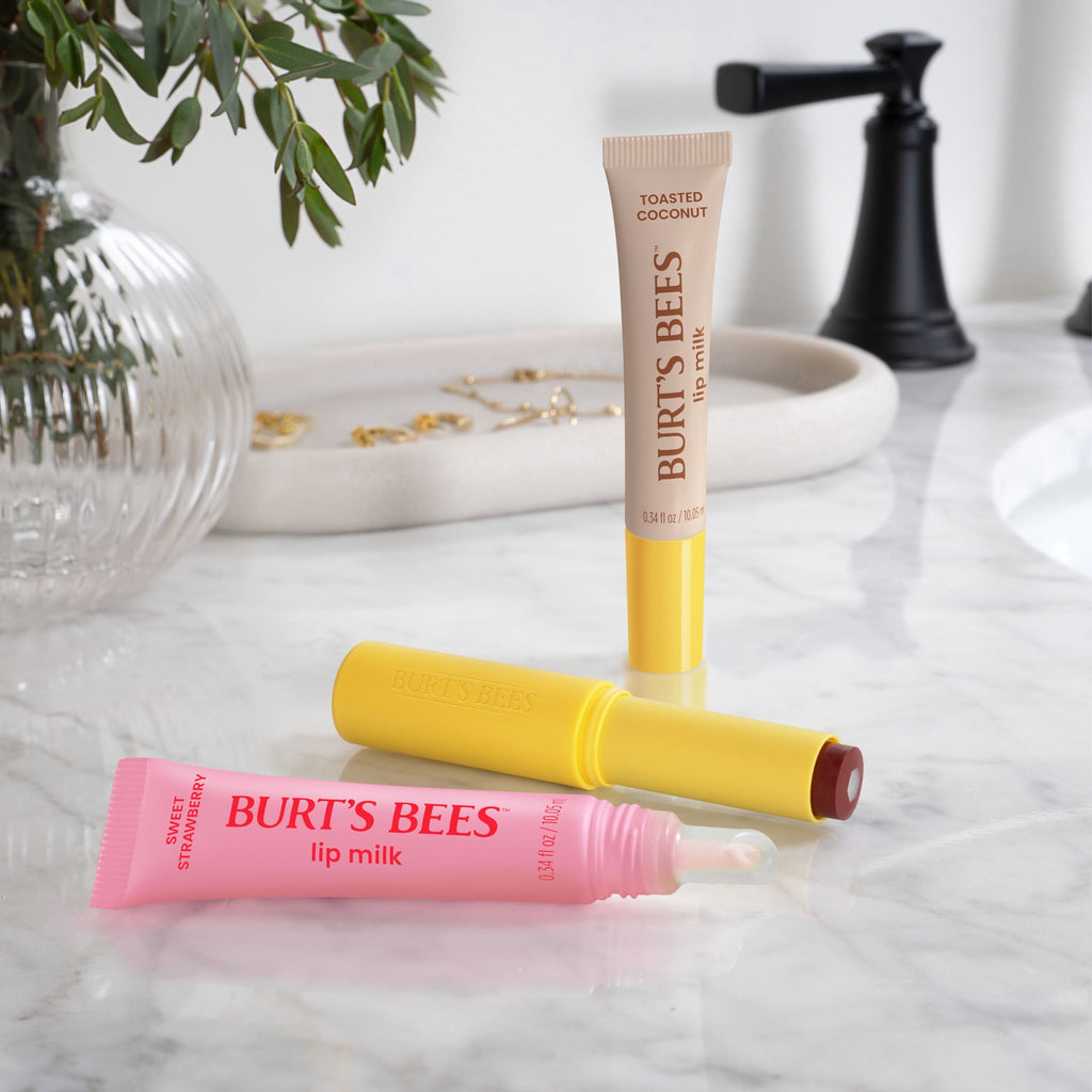 Burt's Bees Lip Milk Lip Serum, Sweet Strawberry