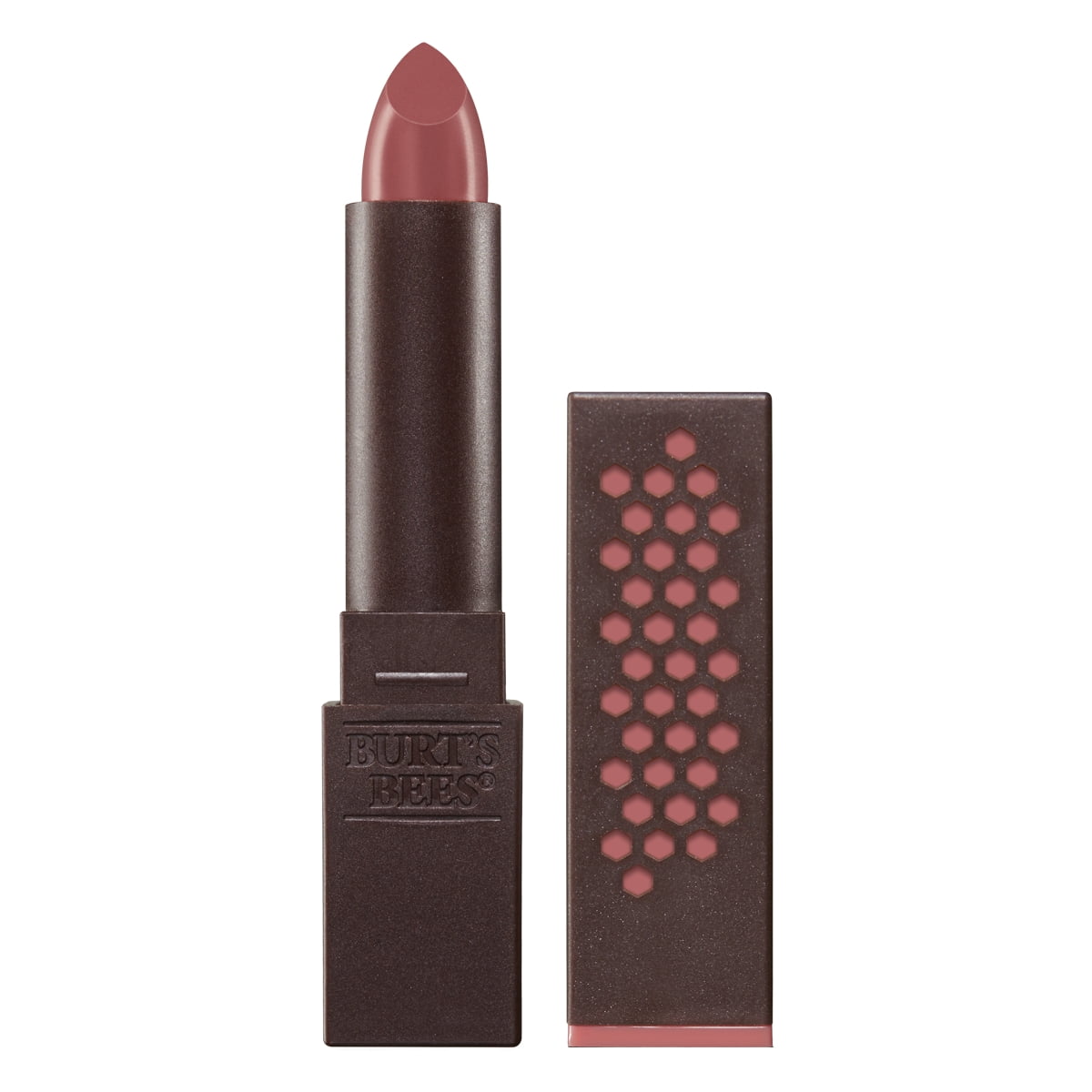 Burts Bees 100% Natural Moisturizing Lipstick, Blush Basin - 1 Tube
