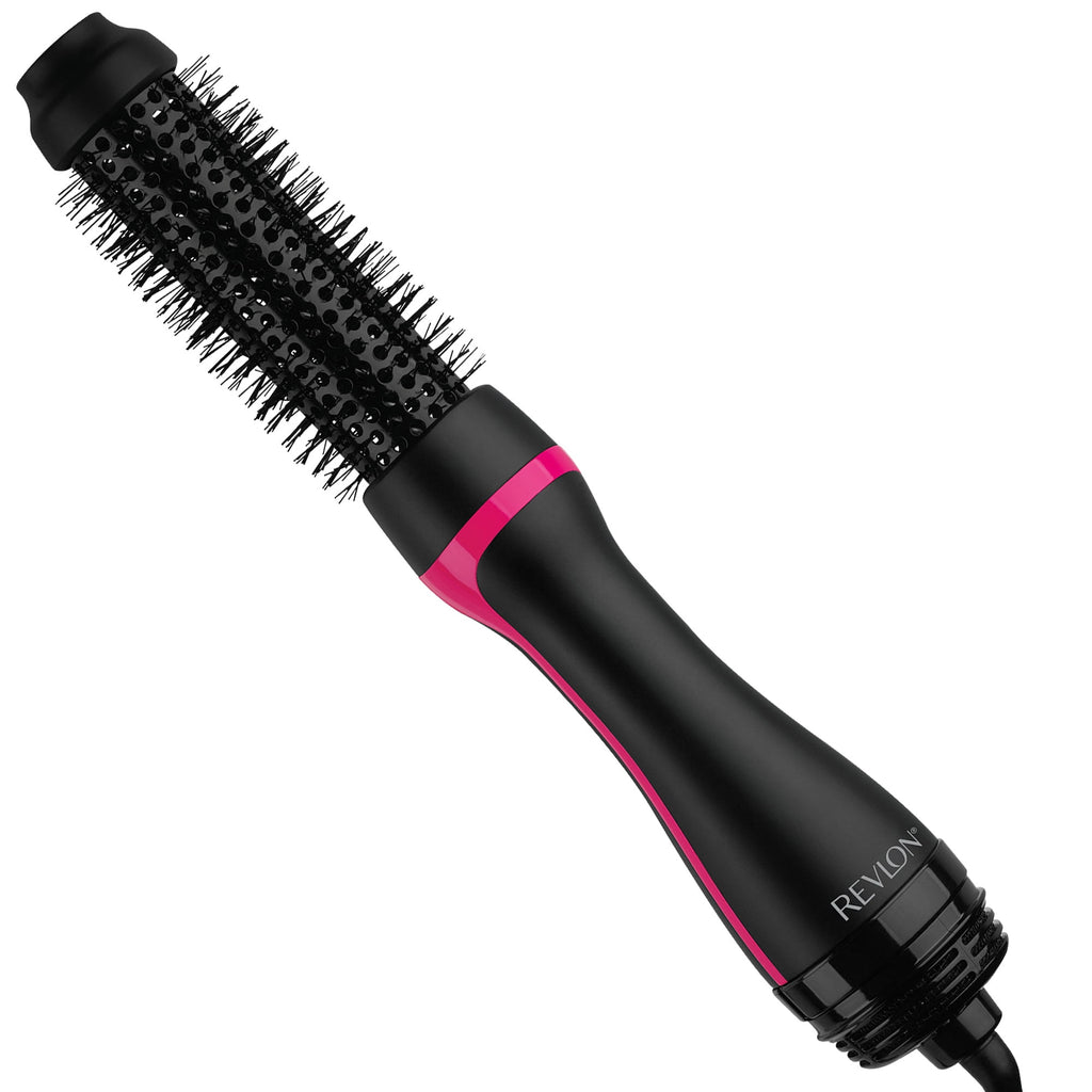 Revlon One-Step 1-1/2" Root Booster Round Hair Dryer, Black, Holiday Edition