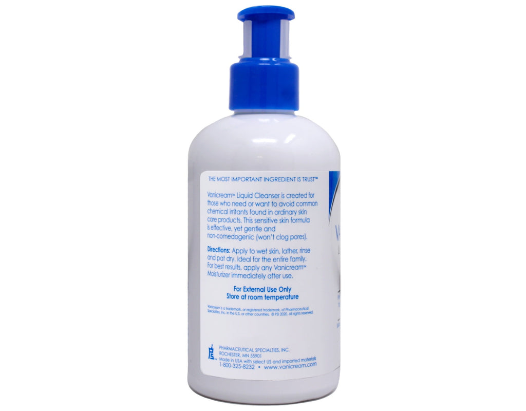 6 Pack Free & Clear Liquid Clean ser For Sensitive Skin 8 oz Each