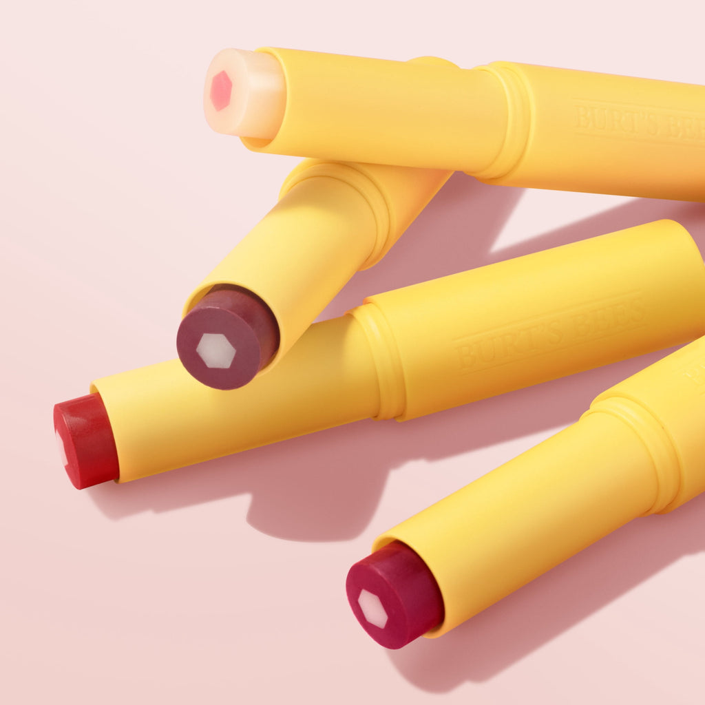 Burt's Bees Rose Knows Tinted Boosted Lip Balm, Natural Origin Lip Care, Moisturizing Lip Balm for Dry Lips, 1 Tube, 0.16 oz.