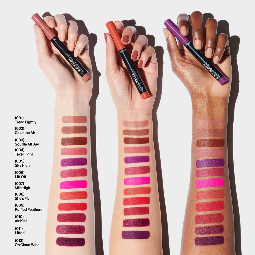 Revlon ColorStay Matte Lite Crayon Lightweight Lipstick, 009 Ruffled Feathers