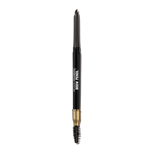 (4 pack) Revlon ColorStay Waterproof Eyebrow Pencil, Mechanical & Long Lasting, 225 Soft Black, 0.021 oz
