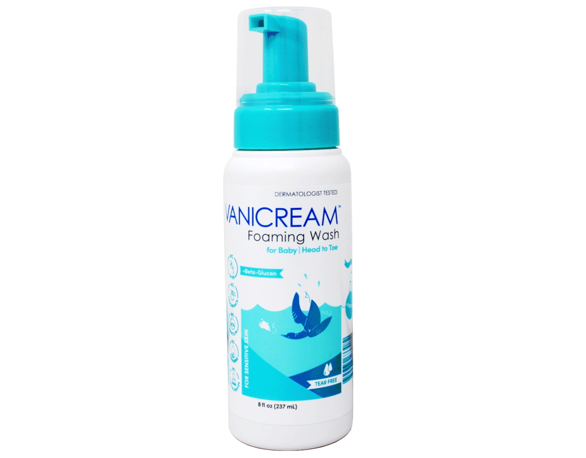 2 Pack - Vanicream Foaming Wash for Baby - 8oz - Formulated Without Common Irritants for Those with Sensitive Skin