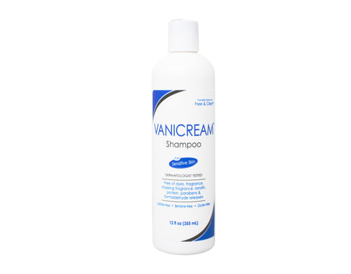 (2 pack) Vanicream Free & Clear Sulfate-Free for Sensitive Skin Adult Daily Shampoo, Fragrance-Free, 12 fl oz