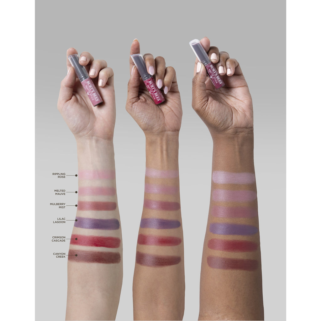 Burts Bees 100% Natural Origin Matte Stick - Puddle of Plum, 1 Tube